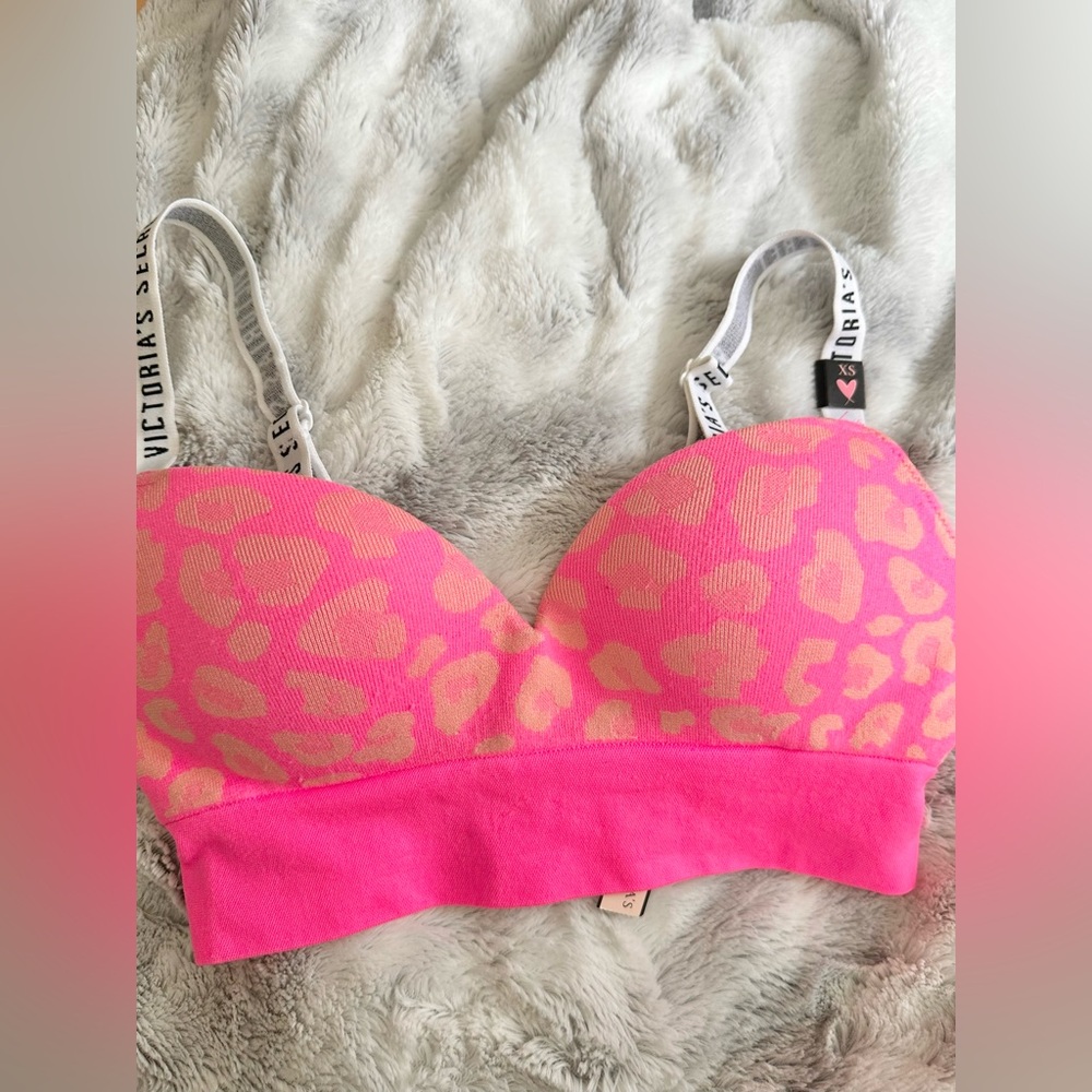 VS XS padded pushup neon bralette